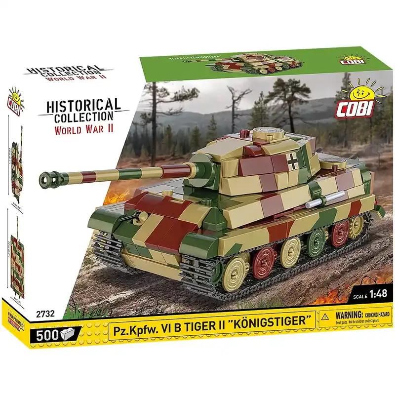 Különleges ajánlat COBI Pz.Kpfw. VI B Tiger II „Királytigris” építőjáték (2732)
