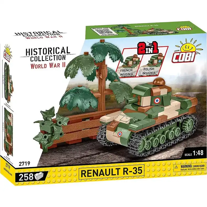 COBI Renault R-35 építőjáték (2719) Korlátozott ajánlat