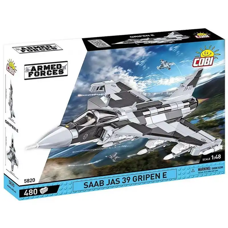 COBI SAAB JAS 39 Gripen E repülőgép építőjáték (5820) Legkelendőbb