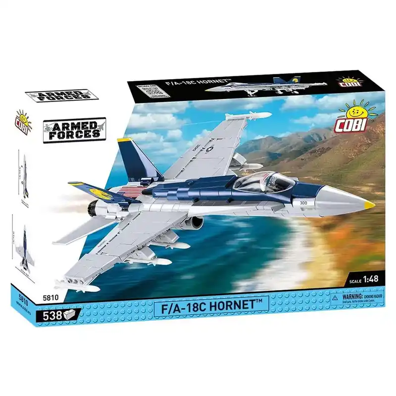 Kiárusítás COBI F/A-18C Hornet repülőgép építőjáték (5810)