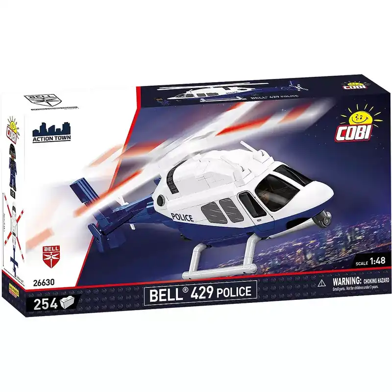 COBI Bell 429 Rendőrség helikopter építőjáték (26630) Olcsóbb