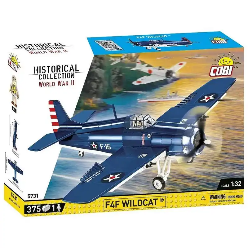 COBI F4F Wildcat – Northrop Grumman repülőgép építőjáték (5731) Népszerű