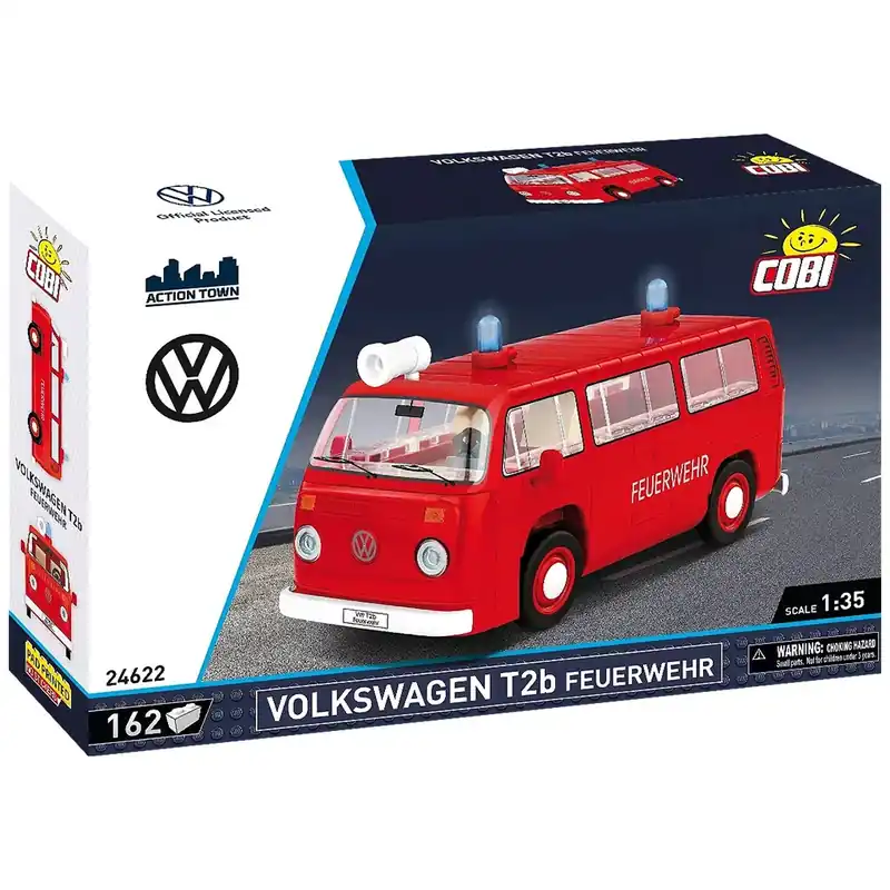 COBI Volkswagen T2b Tűzoltóautó építőjáték (24622) Vedd meg online