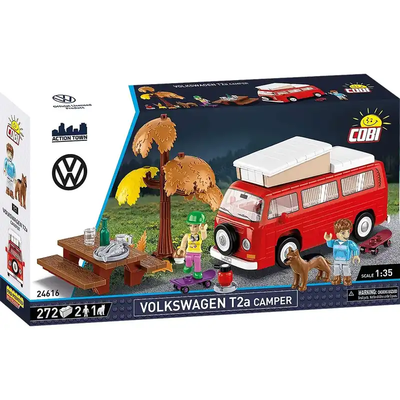 COBI Volkswagen T2a Camper építőjáték (24616) Azonnali szállítás