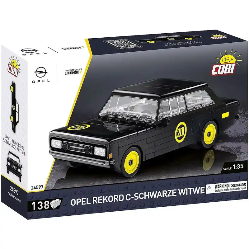 Biztonságos fizetés COBI Opel Rekord C Fekete Özvegy építőjáték (24597)