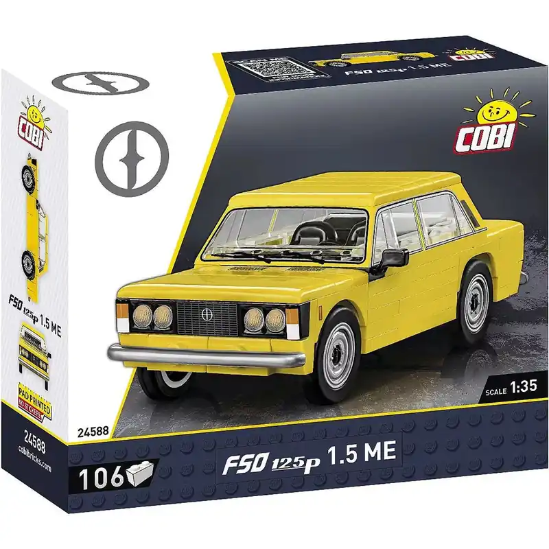 Akció COBI Polski Fiat 125p 1.5 ME építőjáték (24588)