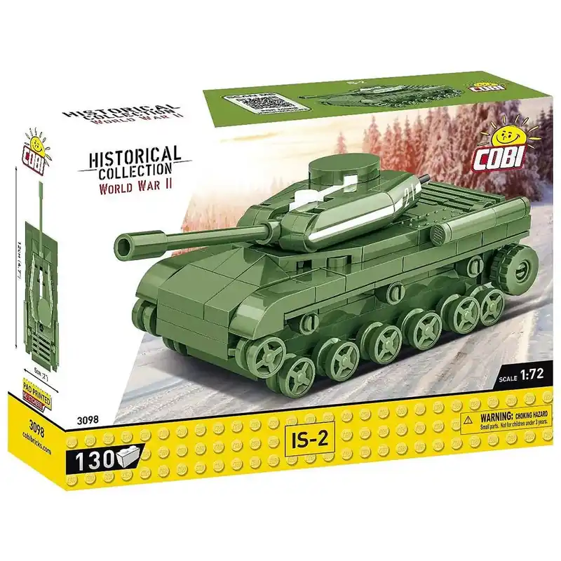 Árengedmény COBI IS-2 tank építőjáték (3098)