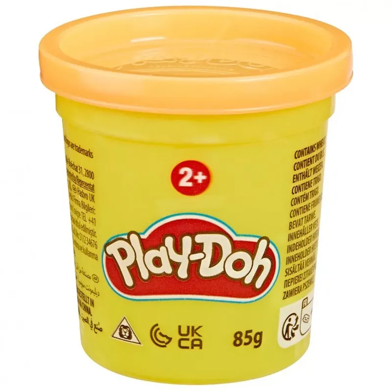 Play-Doh Tégelyes gyurma narancssárga színben 85gr - Hasbro Szuper akció