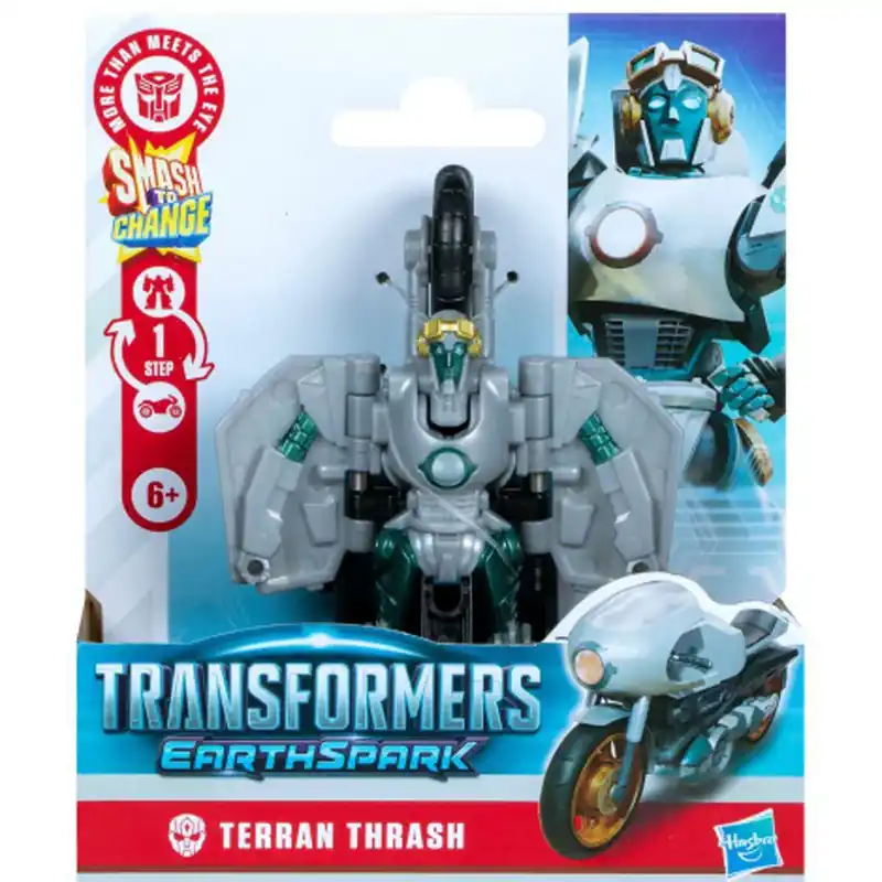Transformers Earthspark 1 lépésben átalakítható Terran Thrash figura - Hasbro Vedd meg most