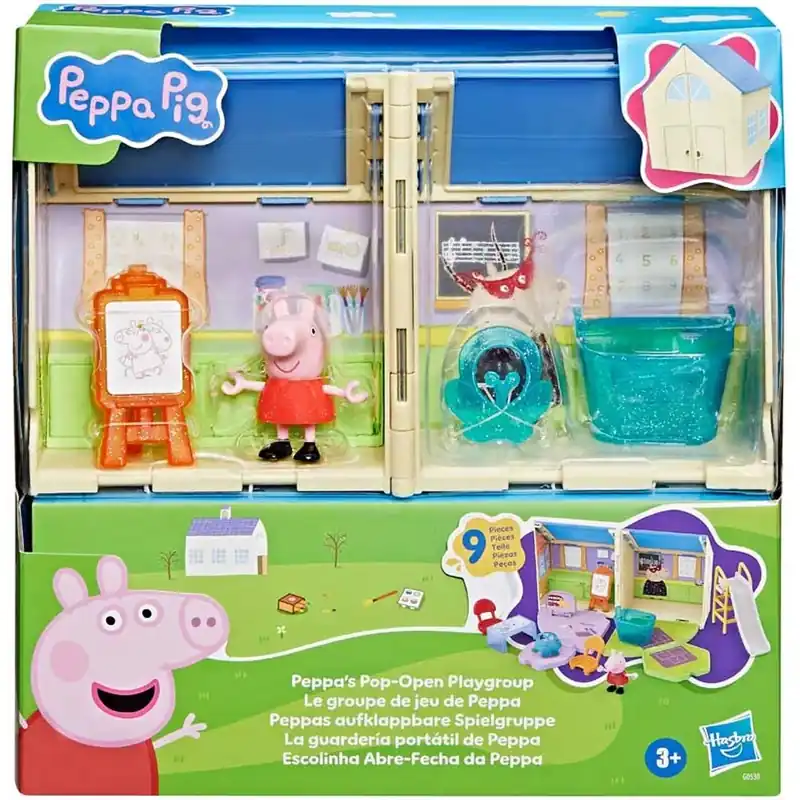 Gyors kiszállítás Peppa Malac Peppa kinyitható ovis csoportja játékszett - Hasbro