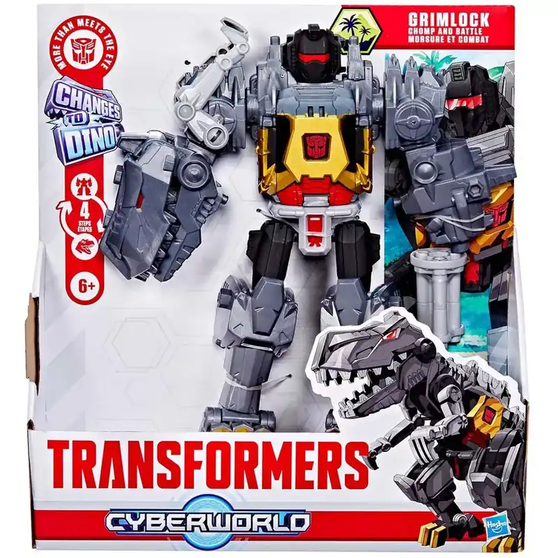 Transformers Cyberworld Chomp Battle Grimlock figura 22,5cm - Hasbro Legjobb ár