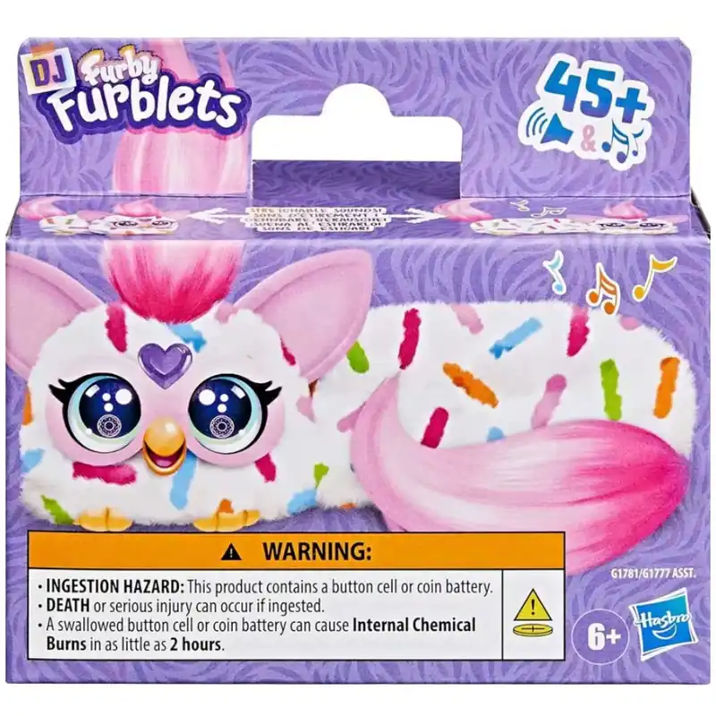 Ajánlat Furby DJ Furblets Berry-Cup-Cake interaktív plüss figura - Hasbro