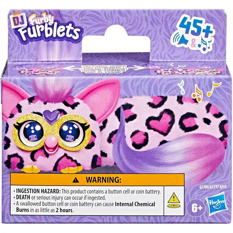 Gyors szállítás Furby DJ Furblets Kitt-EE-Luv interaktív plüss figura - Hasbro