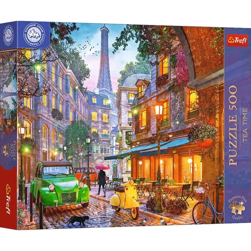 Puzzle EB Kávézó Párizsban 500db-os prémium puzzle – Trefl Exkluzív ajánlat