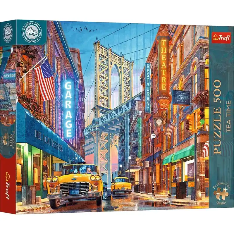 Kedvezmény Puzzle EB Manhattan híd, New York 500db-os prémium puzzle – Trefl