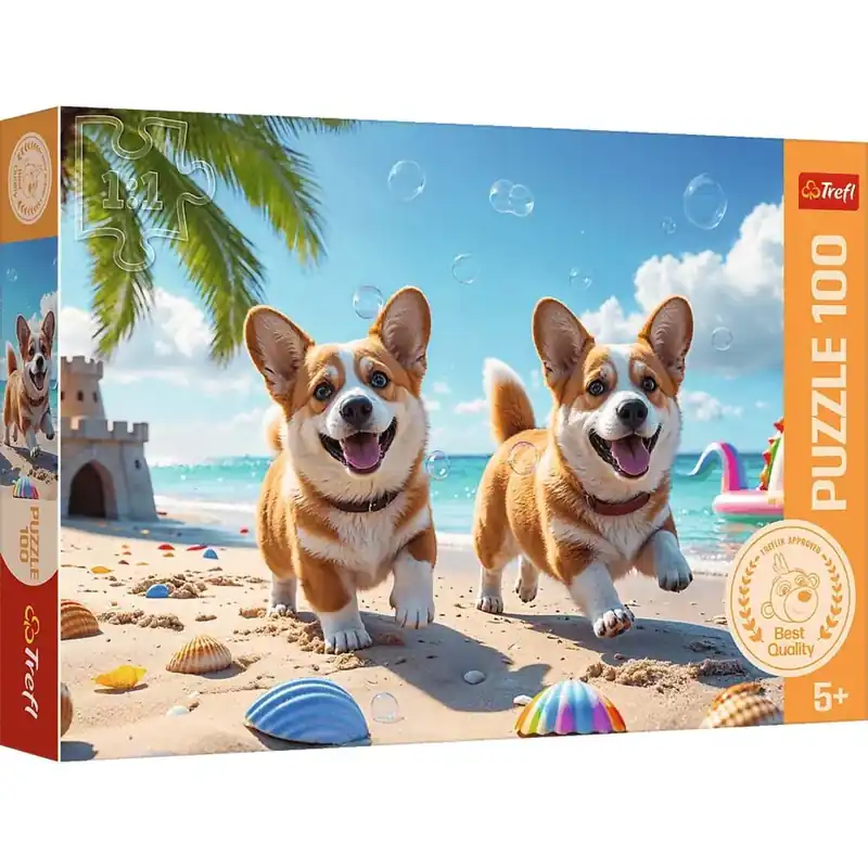 Corgi kutyusok 100db-os puzzle – Trefl Azonnal elérhető