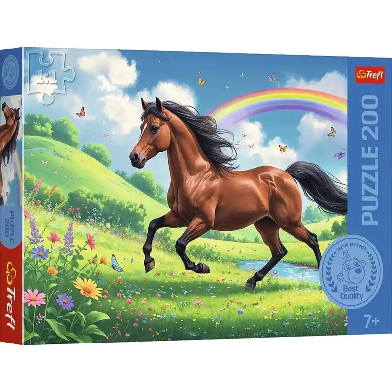 Gyors kiszállítás Pompás Ló 200 db-os puzzle – Trefl