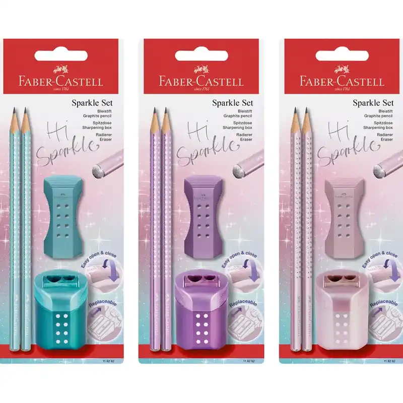 Szuper akció Faber-Castell SPARKLE 4db-os írószer szett többféle változatban 1db