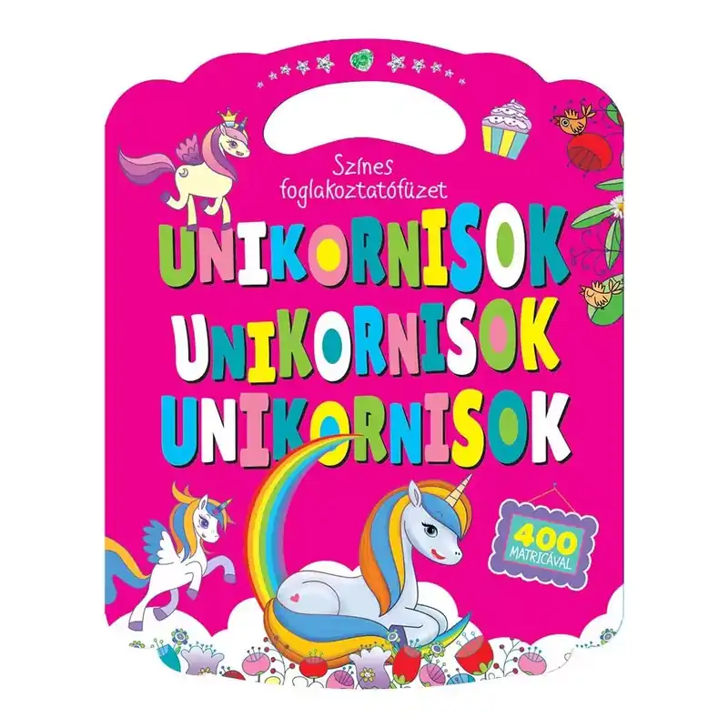 Árcsökkenés Színes foglalkoztatófüzet unikornisokkal