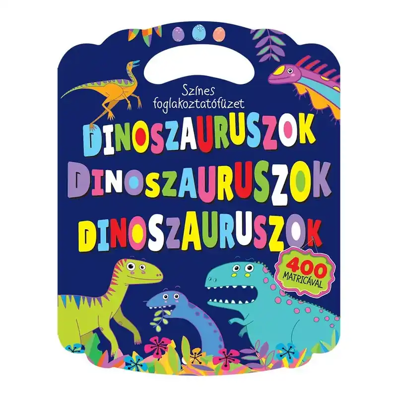 Színes foglalkoztatófüzet dinoszauruszokkal Vedd meg most