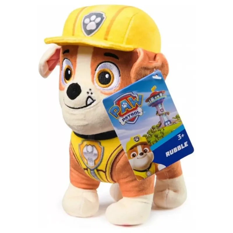 Olcsó Mancs őrjárat Rubble plüss figura 17cm - Spin Master
