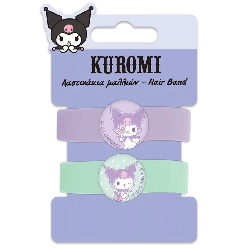 Luna Kuromi 2db-os hajgumi szett Olcsóbb