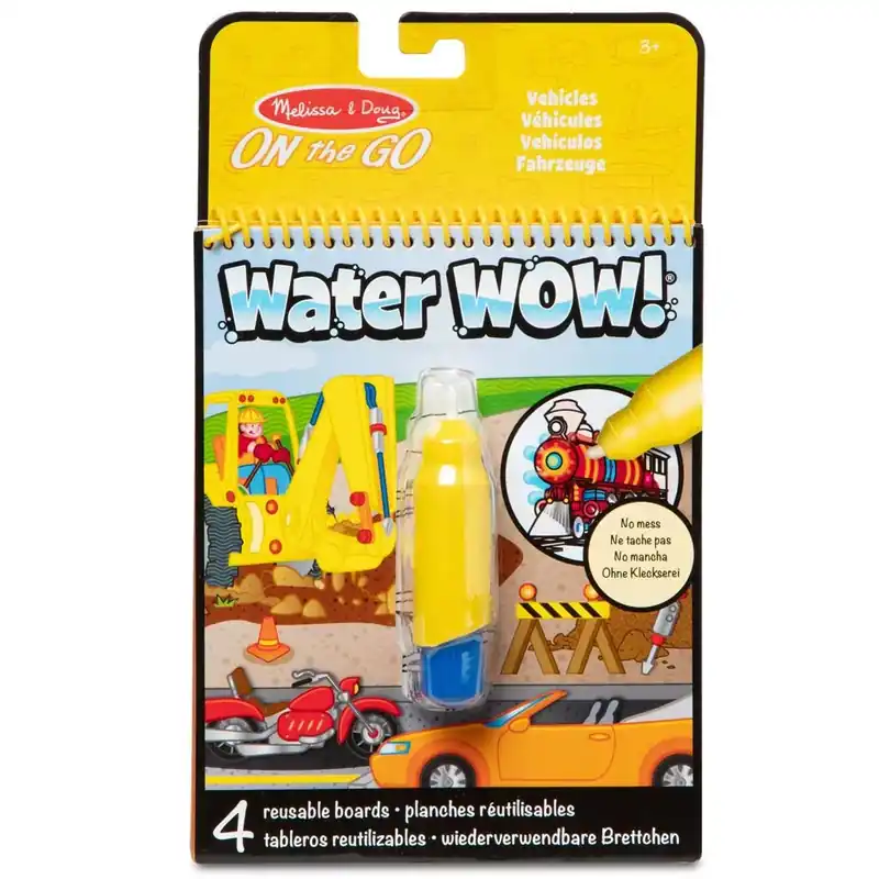 Szuper akció MelissaDoug Water WOW! Rajzolás vízzel - Járművek – Spin Master