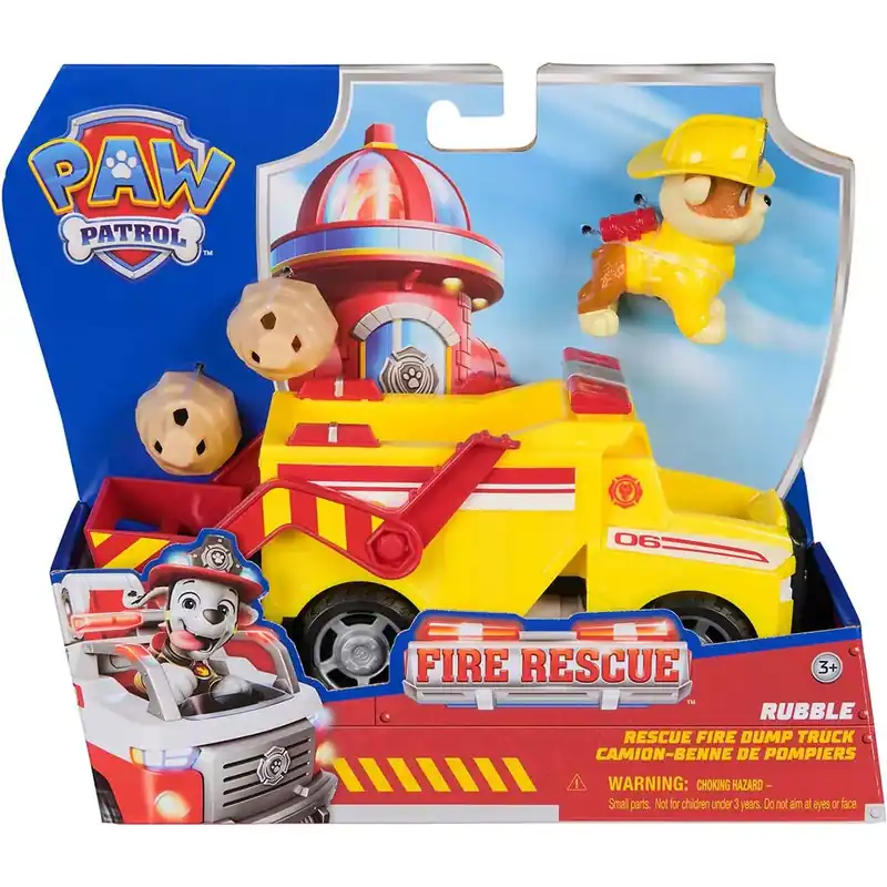 Mancs Őrjárat Fire Rescue Rubble járműve - Spin Master Prémium
