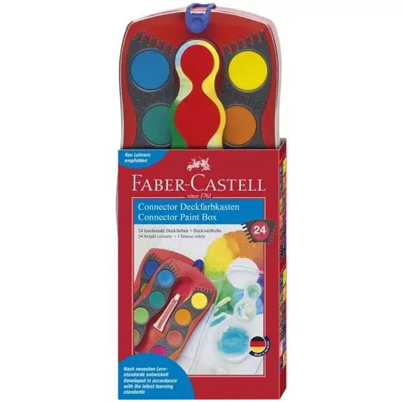 Kedvezmény Faber-Castell Connector 24db-os vízfesték készlet