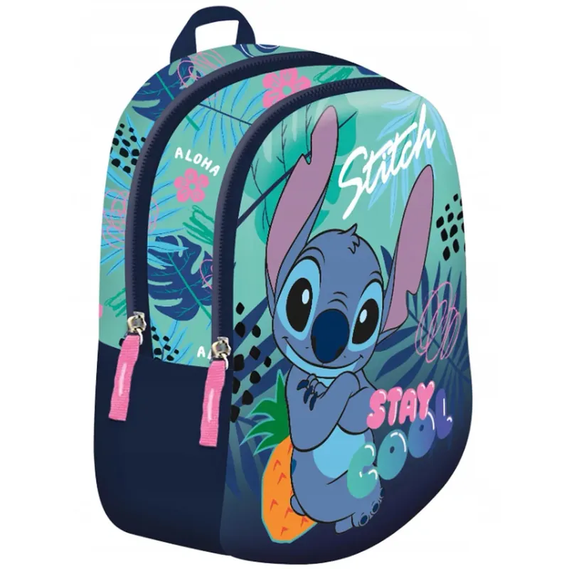 Azonnali szállítás Stitch stay cool ovis hátizsák 29x22x9cm