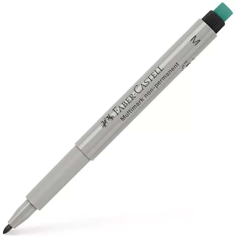 Árcsökkenés Faber-Castell Multimark fekete fóliafilc M kerekített heggyel
