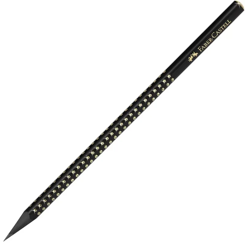 Faber-Castell Sparkle grafitceruza fekete-arany B Akció