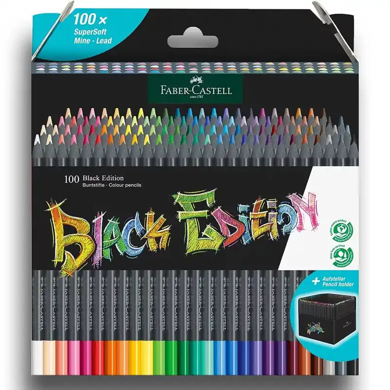 Faber-Castell Black Edition színes ceruza szett 100db-os Legjobb ár