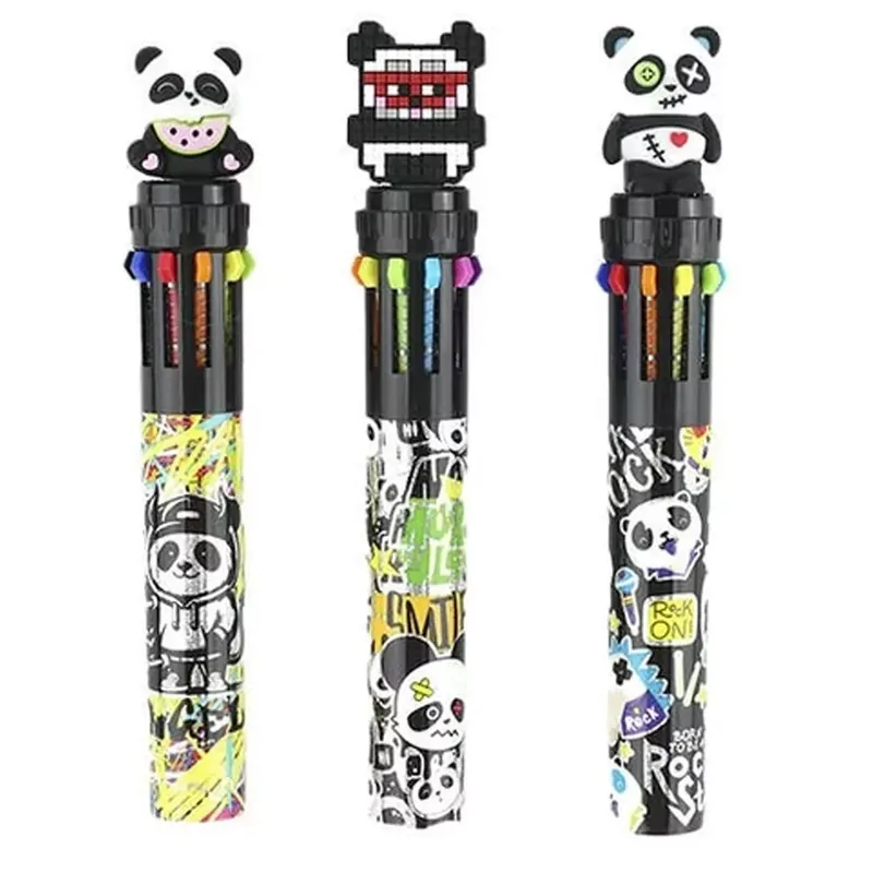 Nézd meg most Nebulo 10 színű golyóstoll Panda dizájn többféle 1db