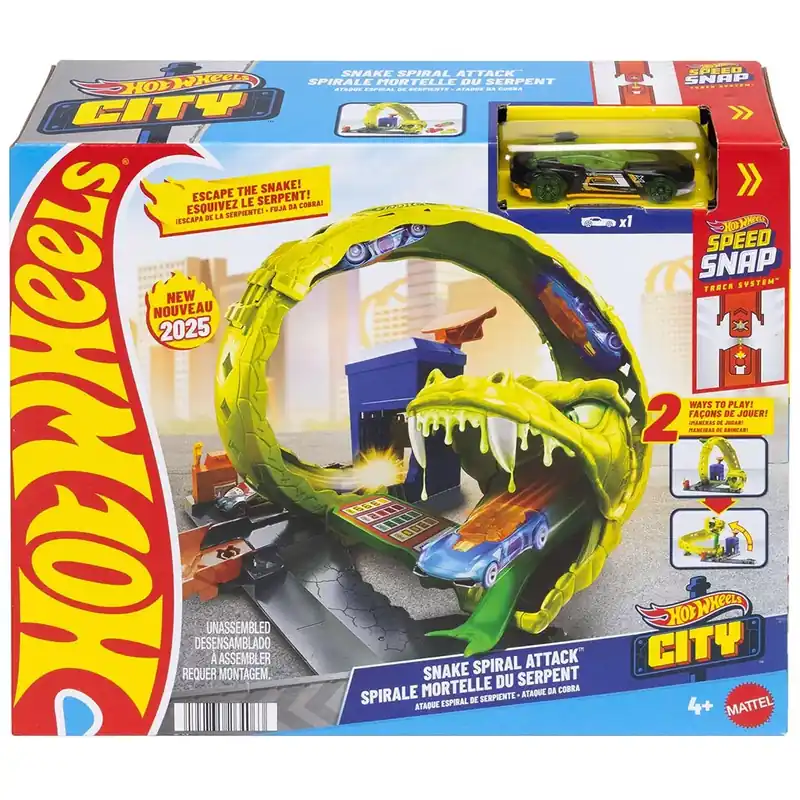 Hot Wheels Kígyótámadás pályaszett - Mattel Expressz szállítás