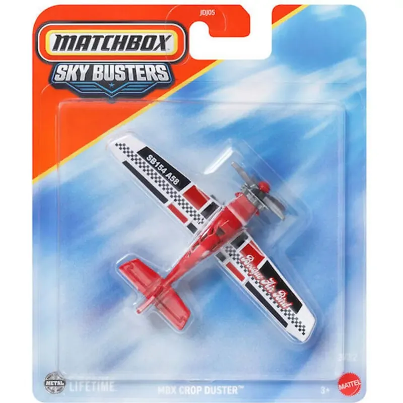 Matchbox Sky Busters MBX Crop Duster repülő modell 1/64 - Mattel Ajánlat