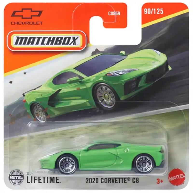 Matchbox 2020 Corvette C8 kisautó 1/64 - Mattel Outlet