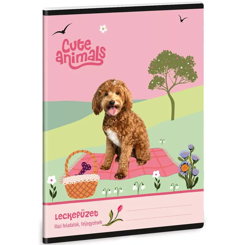 Ars Una Cute animals Doggie kutyás leckefüzet 38 lapos A/5 Exkluzív ajánlat