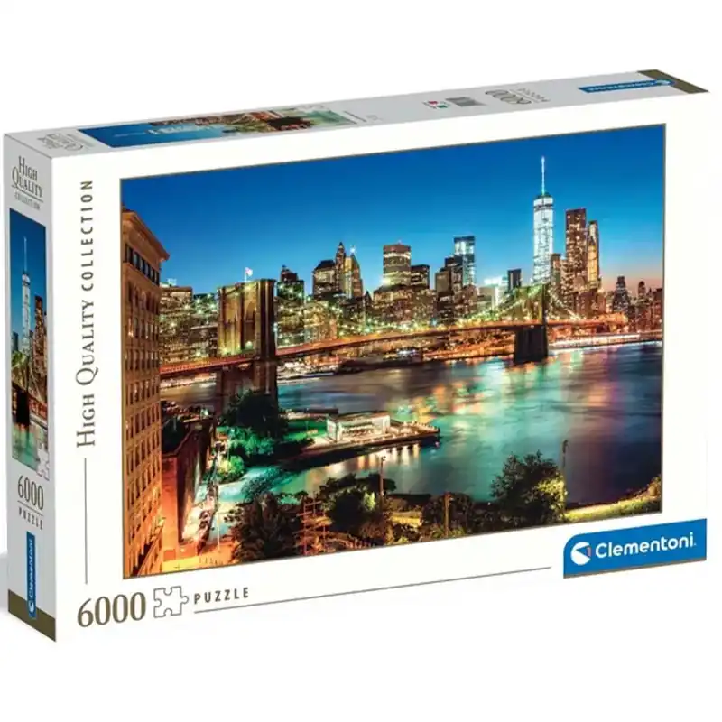 Vásárlói kedvenc Brooklyn híd fényei HQC puzzle 6000db-os - Clementoni