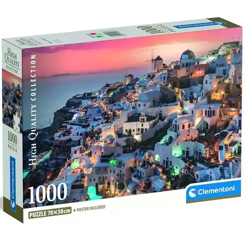 Olcsóbb Csodás Santorini HQC 1000db-os puzzle - Clementoni
