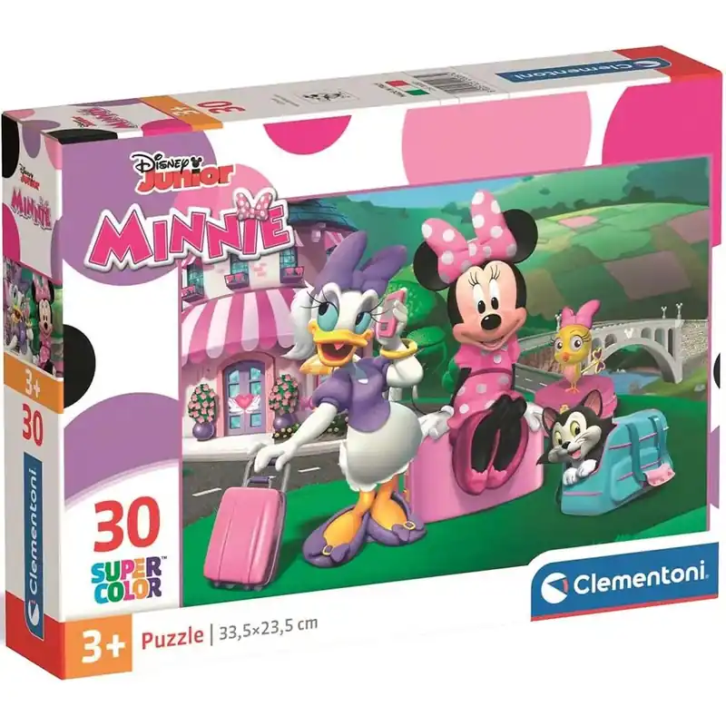 Prémium Minnie egér 30db-os supercolor puzzle - Clementoni