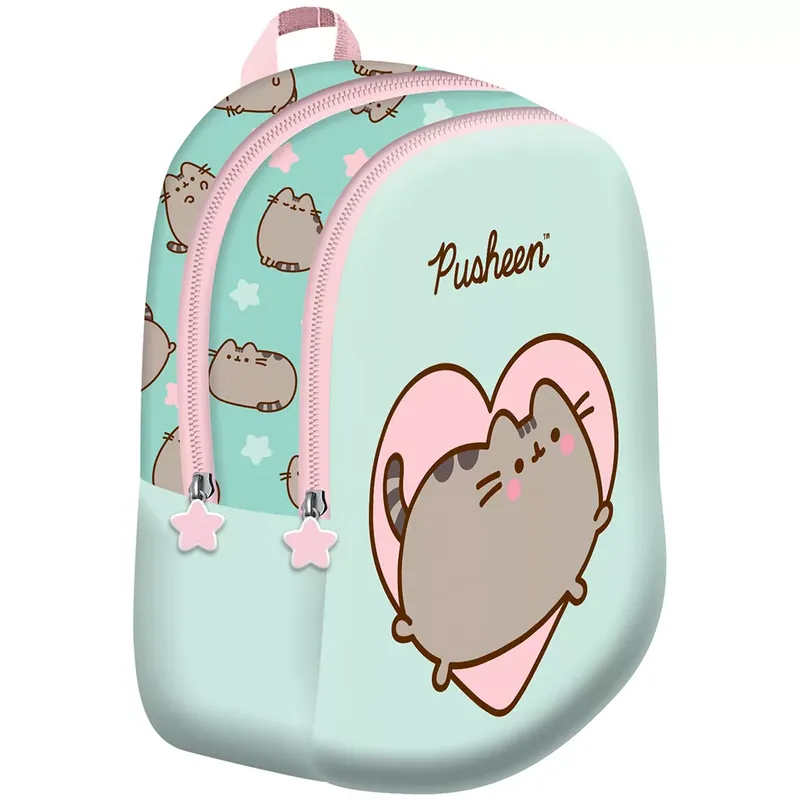Pusheen menta ovis hátizsák 28x23x13cm Gyors szállítás