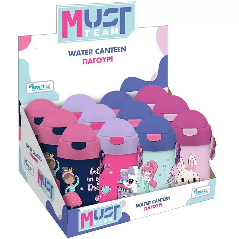 Luna Must Team kulacs lányos mintával többféle változatban 500ml 1db Biztonságos vásárlás