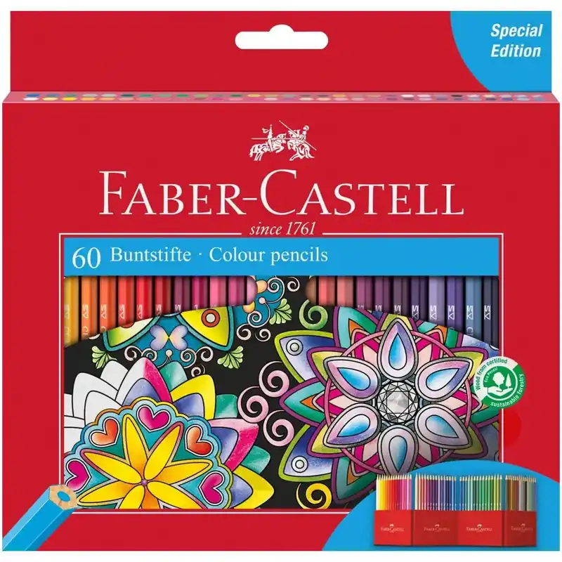 Faber-Castell Színes ceruza 60db-os szett Szuper ajánlat