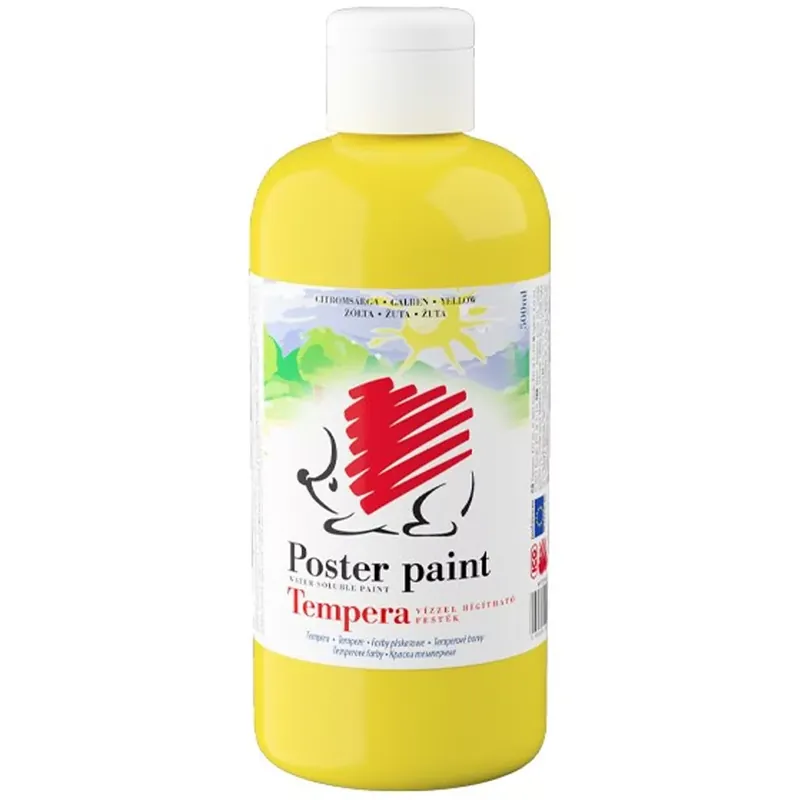 ICO Süni tempera citromsárga színben 500ml Akciós ár
