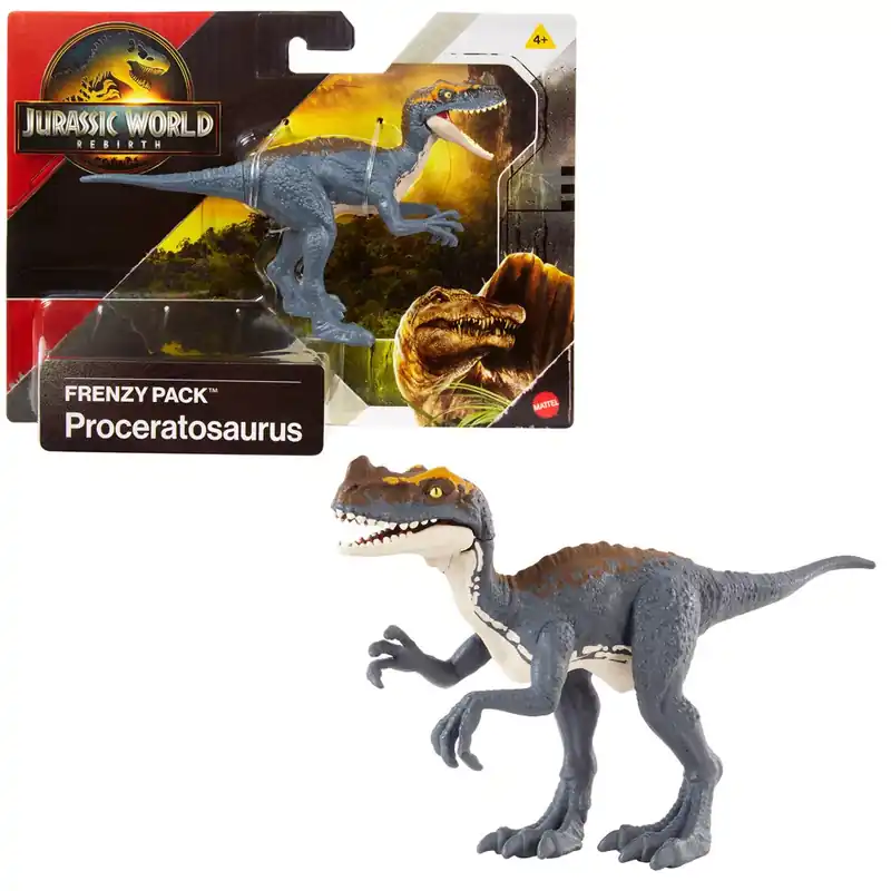 Kihagyhatatlan ajánlat Jurassic World Újjászületés Frenzy pack Proceraosaurus dinoszaurusz figura - Mattel