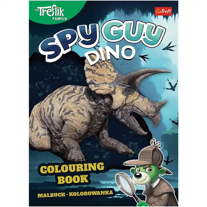 Spy Guy Dinoszauruszok kifestőkönyv - Trefl Kedvezményes ár
