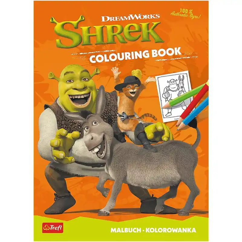 Shrek kifestőkönyv - Trefl Különleges ajánlat