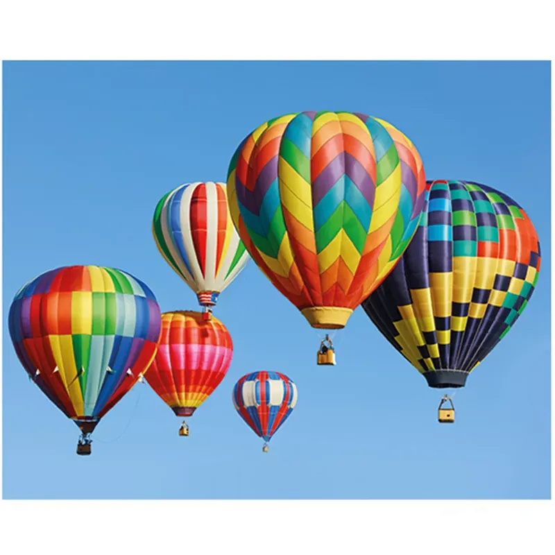 Gyémántszemes kirakó Hőlégballon gyémántfestő szett 40x50cm Gyors szállítás