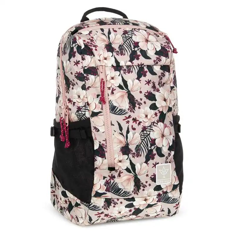 Olcsó Ars Una Flowery Pink AU-17 iskolatáska, hátizsák 32x47x18cm